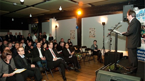 National community launch audience