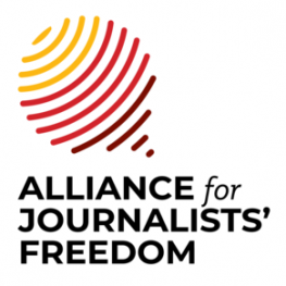 Alliance for Journalists Freedom logo