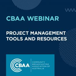 CBAA Webinar: Project Management - Tools and Resources