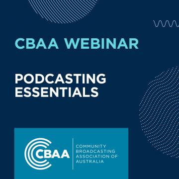CBAA Webinar - Podcasting Essentials