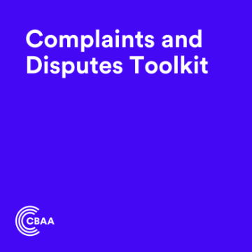 Complaints and Disputes Toolkit 1