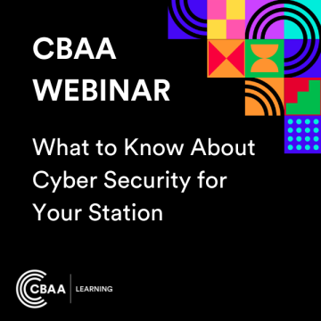 Webinar - What to know about cyber security for your station