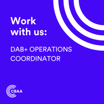 Work With Us - DAB+ Operations Coordinator